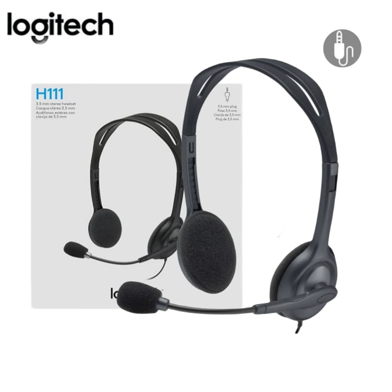 AUDIFONO LOGITECH PLUG 3.5MM H111