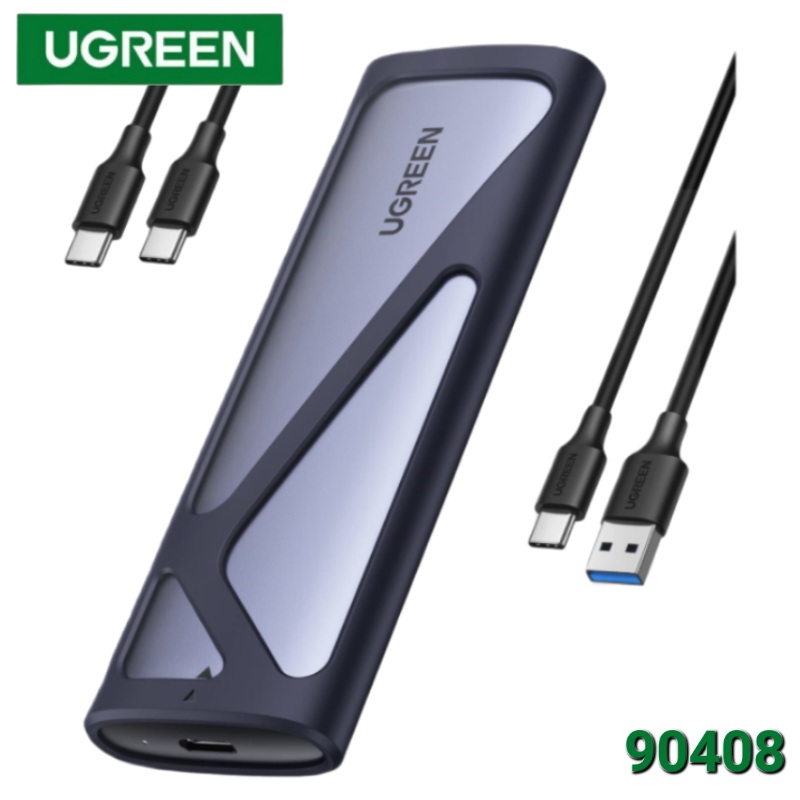 CASE M.2 DOBLE PROTOCOLO SATA/NVME UGREEN