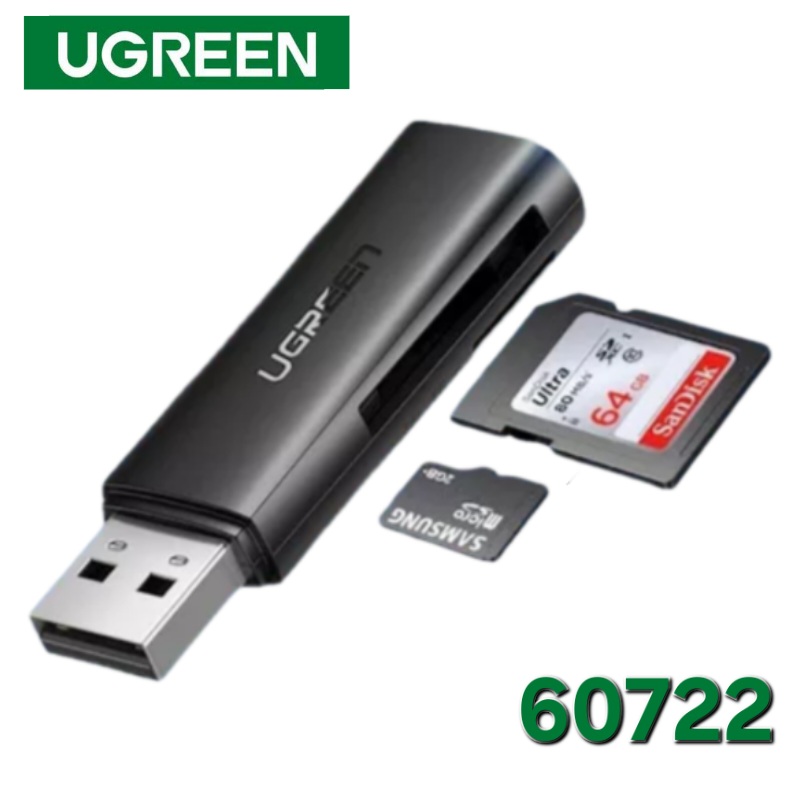 LECTOR DE MEMORIAS TF/SD 3.0 UGREEN