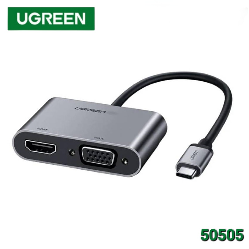 ADAPTADOR USB-C A VGA/HDMI UGREEN
