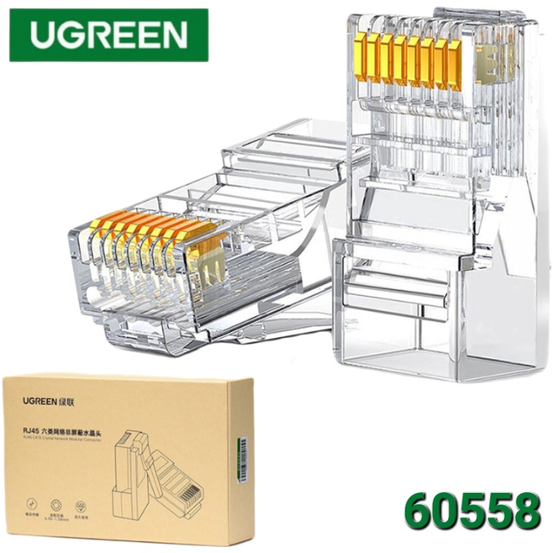 CONECTORES RJ45 CAT 6 UGREEN