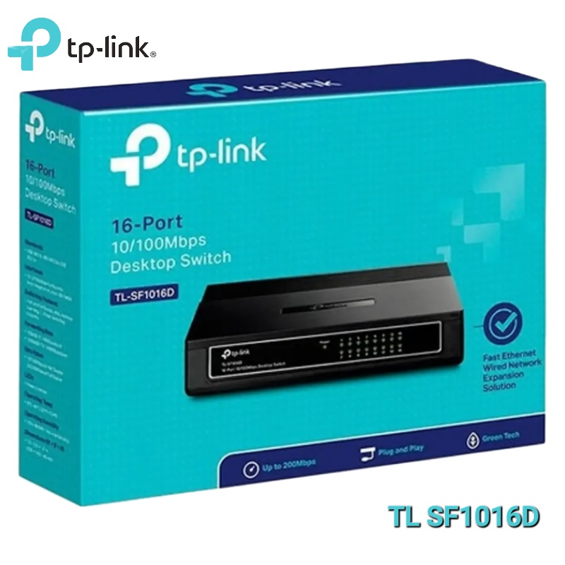 SWITCH 16P 10/100 TP LINK TL-SF1016D