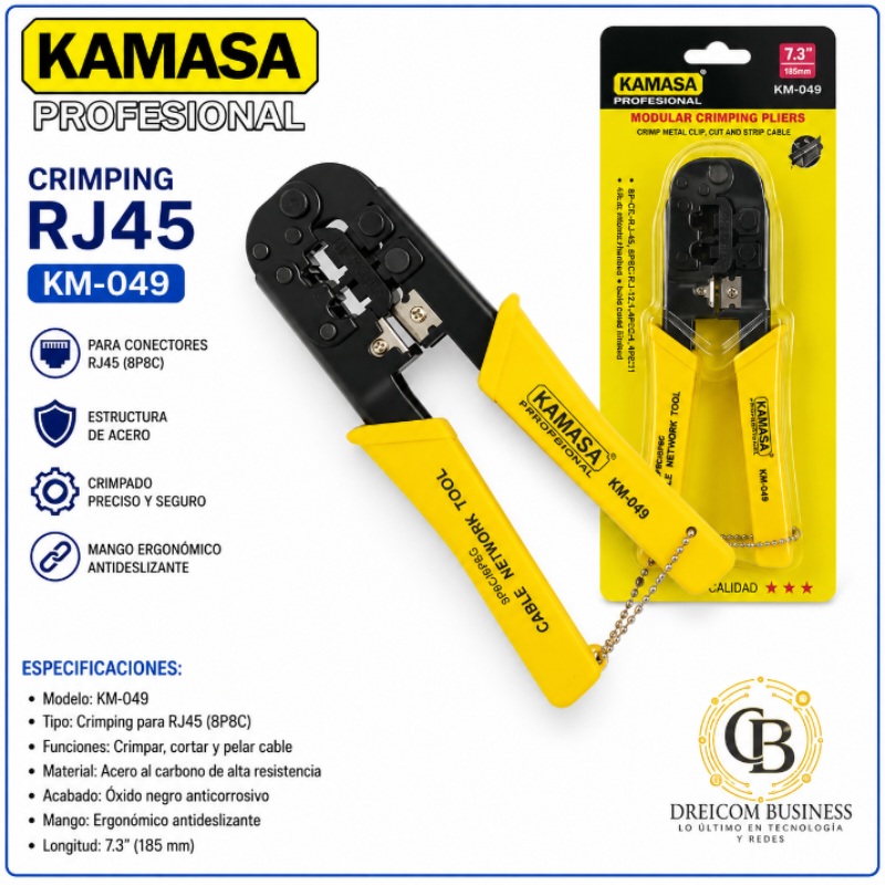 CRIMPING RJ45 KAMASA KM-049