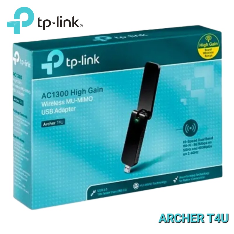 USB WIFI AC 1300 TP LINK ARCHER T4U