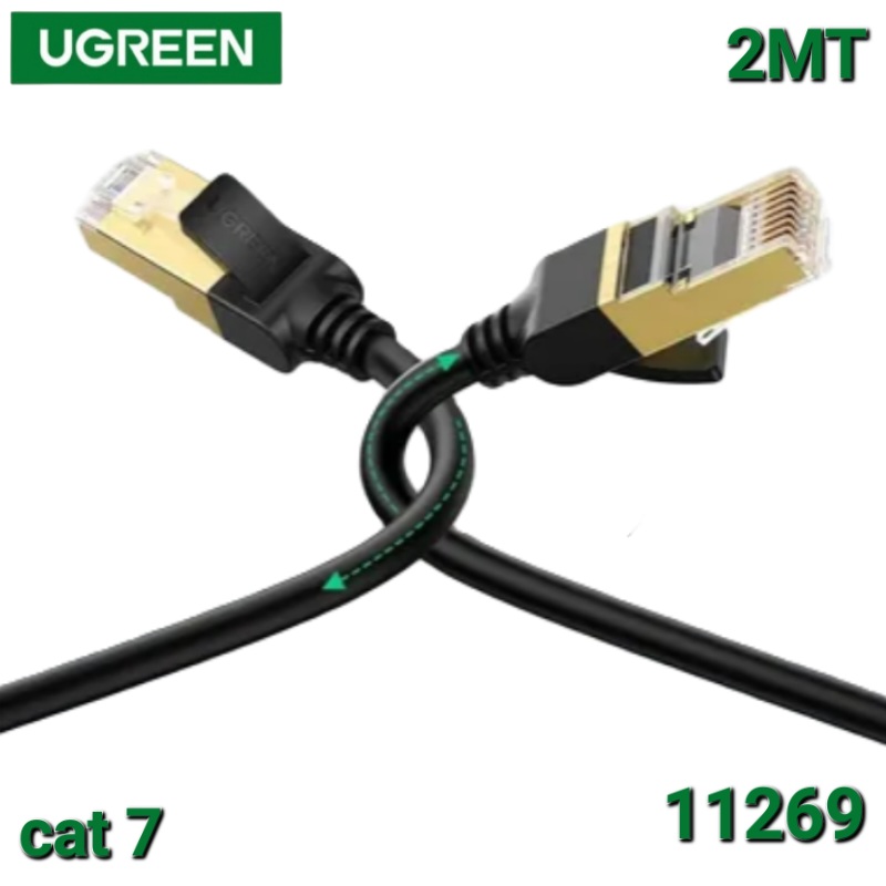 PATCH CORD CAT 7 2 MTS COBRE UGREEN