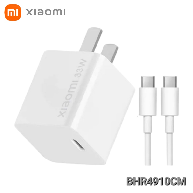 CARGADOR PARA CELULAR 33W XIAOMI BHR4910CM