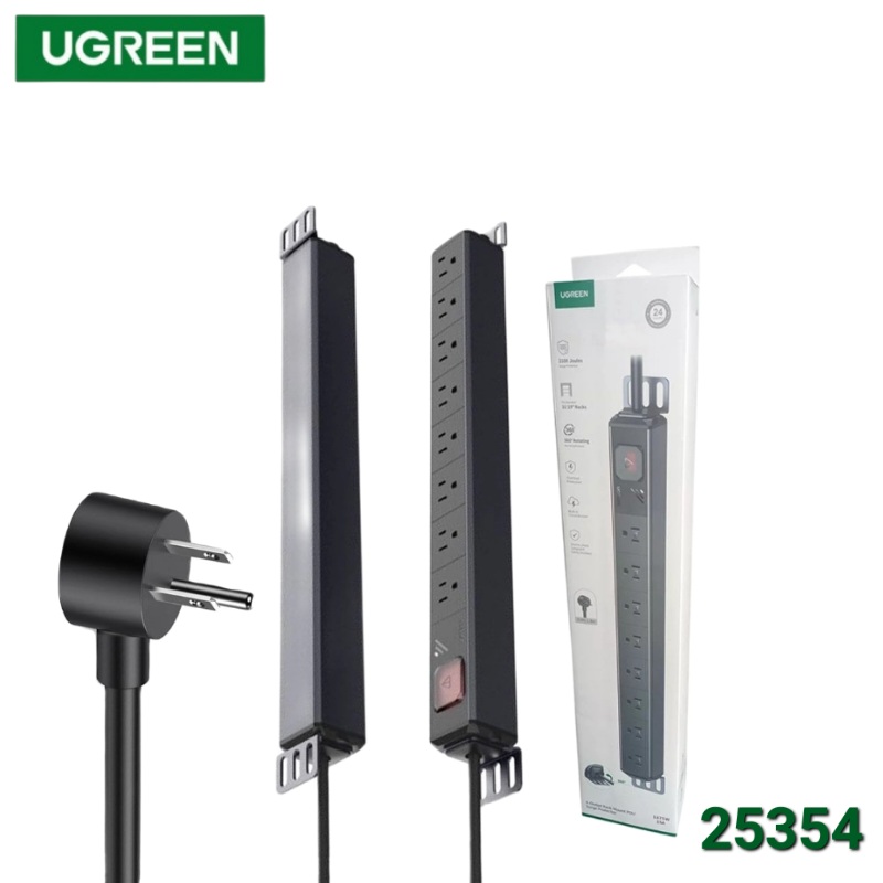 POWER RACK PDU SURGE PROTECTOR 15A 8 TOMAS UGREEN