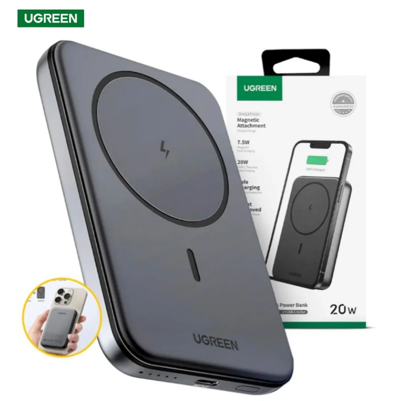 POWER BANK 10000 MAH MAGNETICO 20W UGREEN
