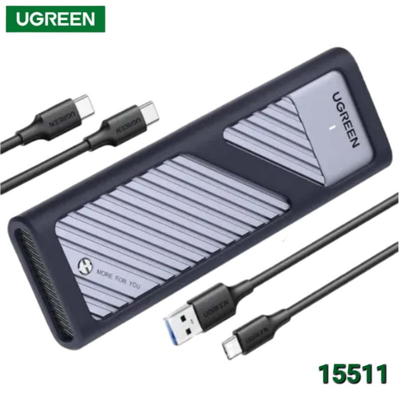 CASE PARA SSD M.2 NVME USB Y USB C UGREEN