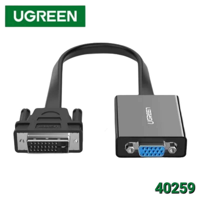 CONVERTIDOR DVI A VGA 24+1 UGREEN