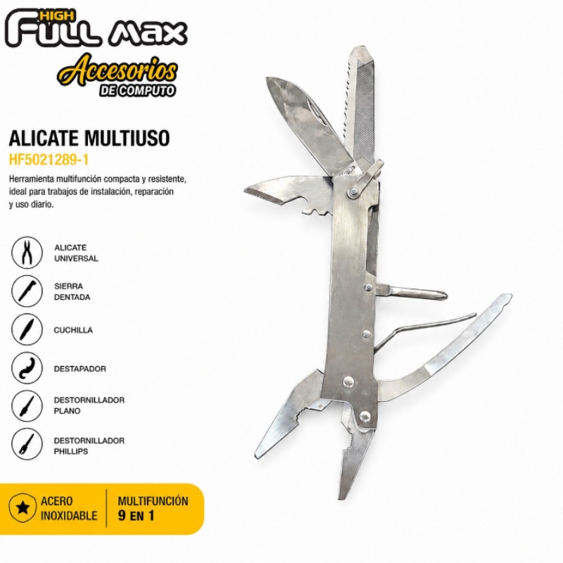 ALICATE MULTIUSO FULLMAX HF5021289-1