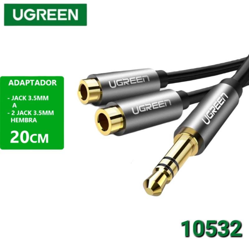 SPLITER DE AUDIO UGREEN