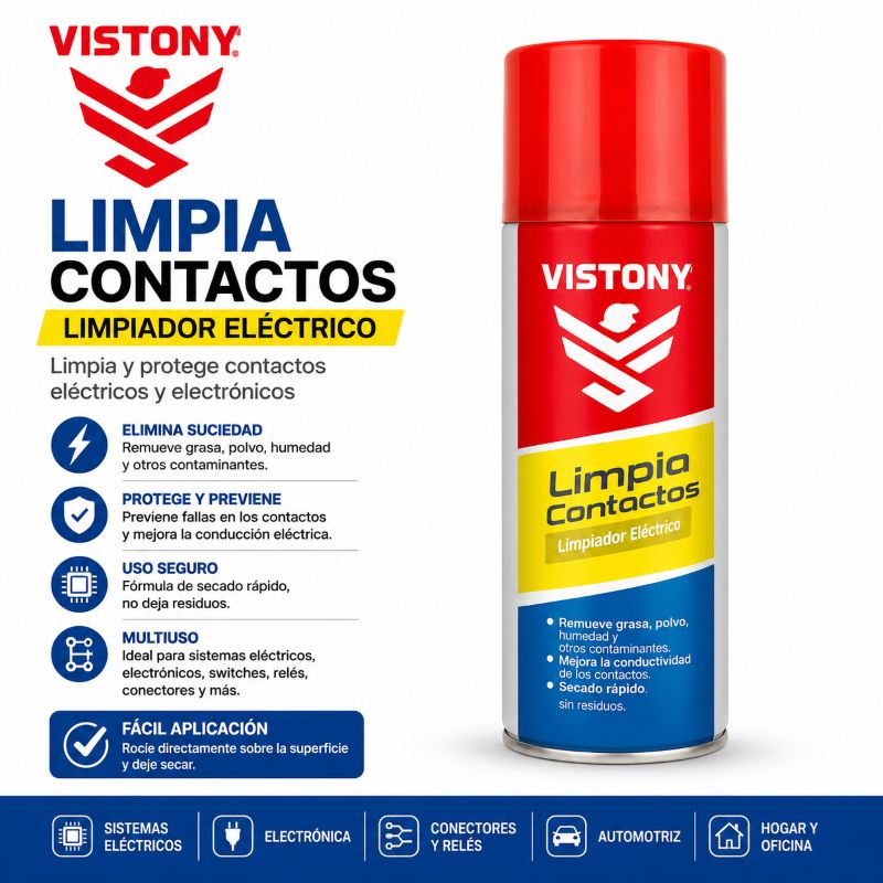 LIMPIA CONTACTOS VISTONY
