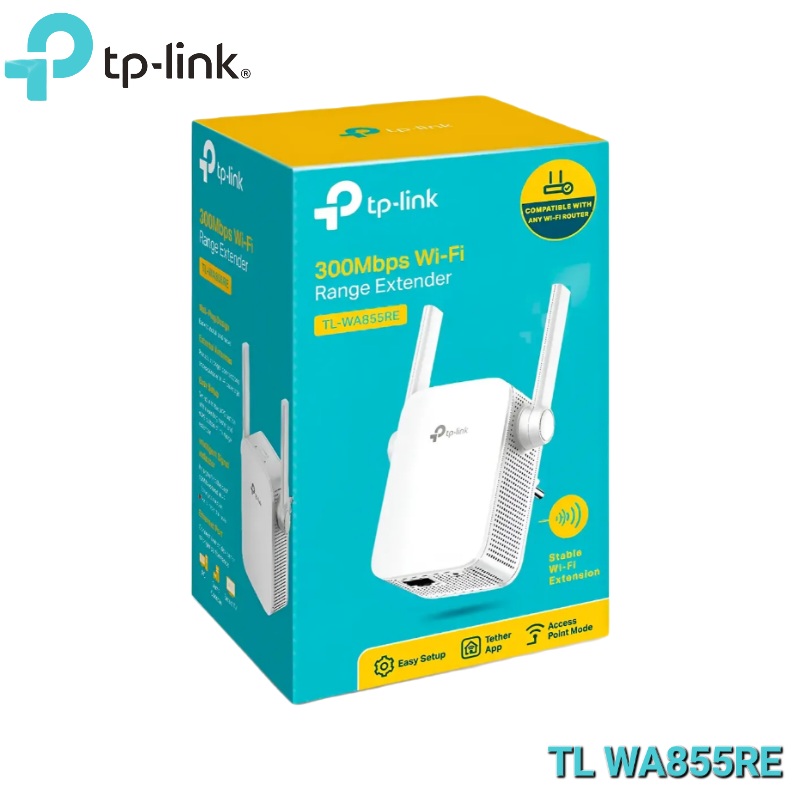 EXTENSOR DE RANGO WIFI 300MBPS TP LINK TL-WA855RE