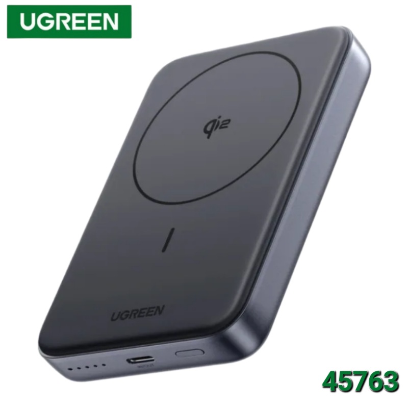 CARGADOR PORTATIL 10000MAH MAGNETICO USB C 30W QI2 15W UGREEN