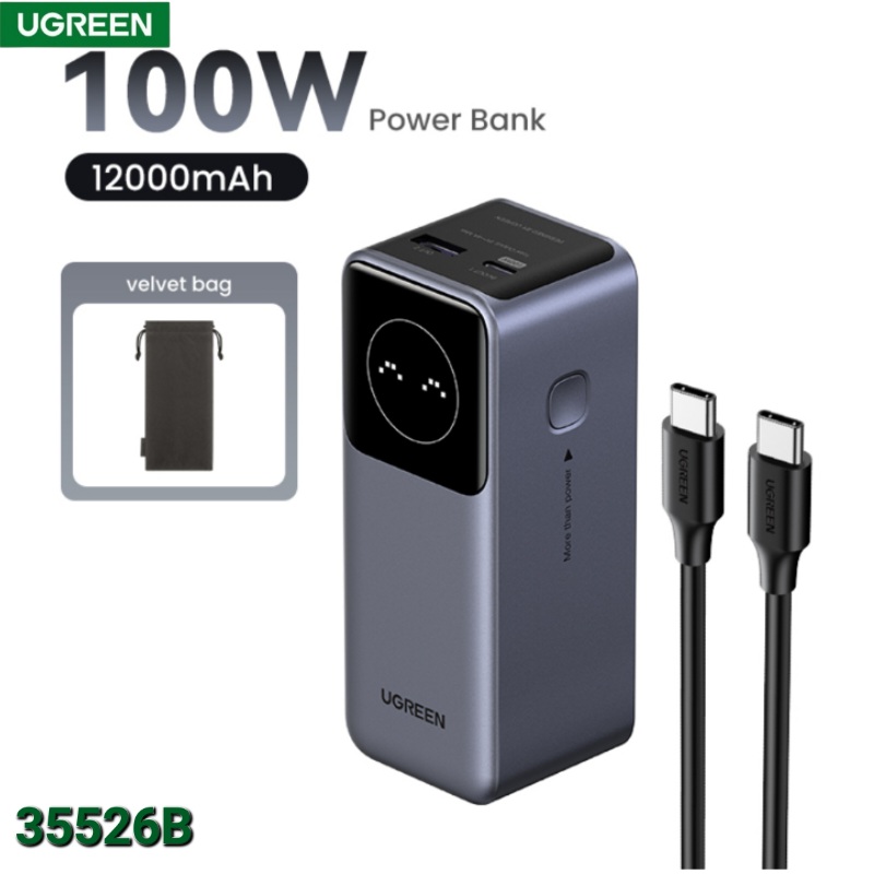 POWER BANK NEXODE 12000MAH 100W UGREEN