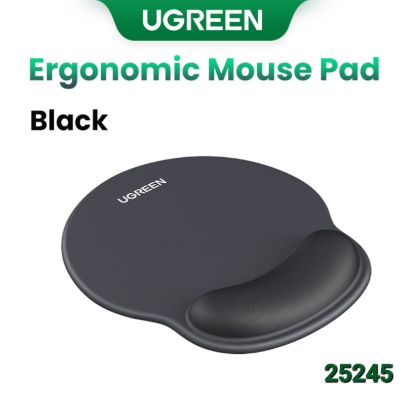 PAD MOUSE ERGONOMICO BLACK UGREEN