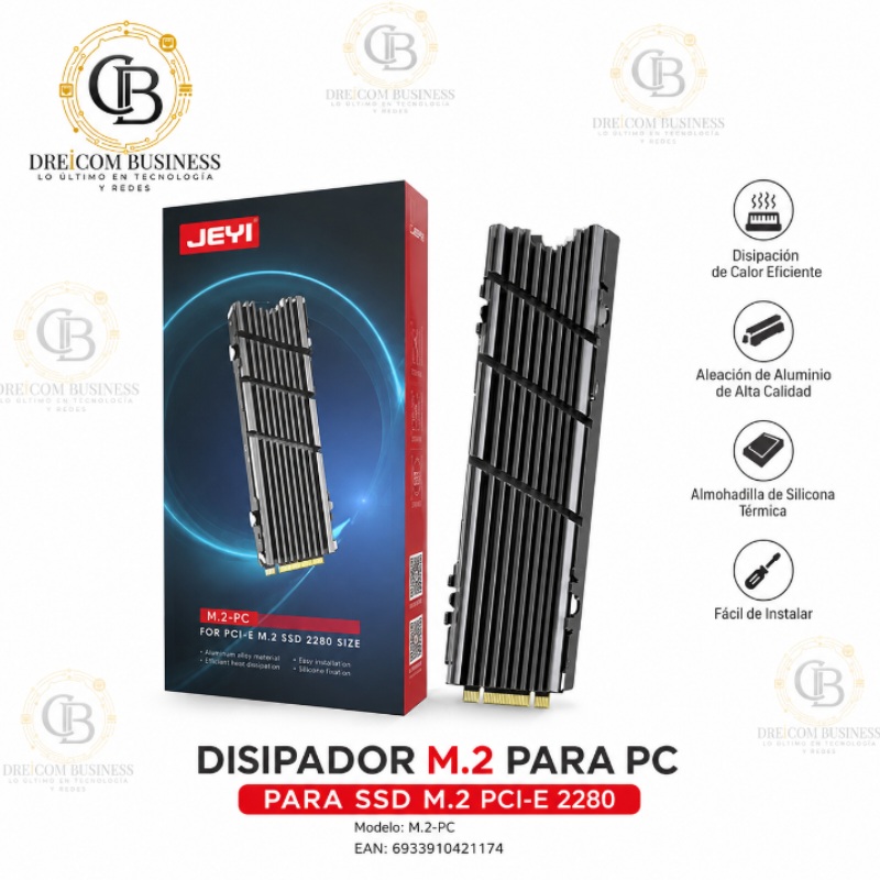 DISIPADOR M.2 PARA PC JEYI M.2-PC 6933910421174
