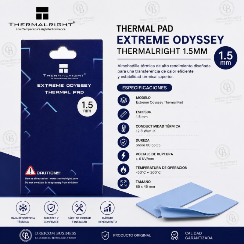 THERMAL PAD EXTREME ODYSSEY THERMALRIGHT 1.5MM