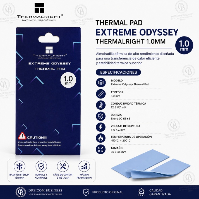 THERMAL PAD EXTREME ODYSSEY THERMALRIGHT 1.0MM