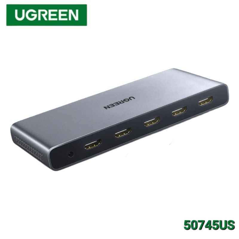 SPLITTER HDMI 4 X 1 CONMUTADOR MULTIVISOR CUADRUPLE (MEZCLADOR DE SEÑAL HDMI 4 EN 1) UGREEN