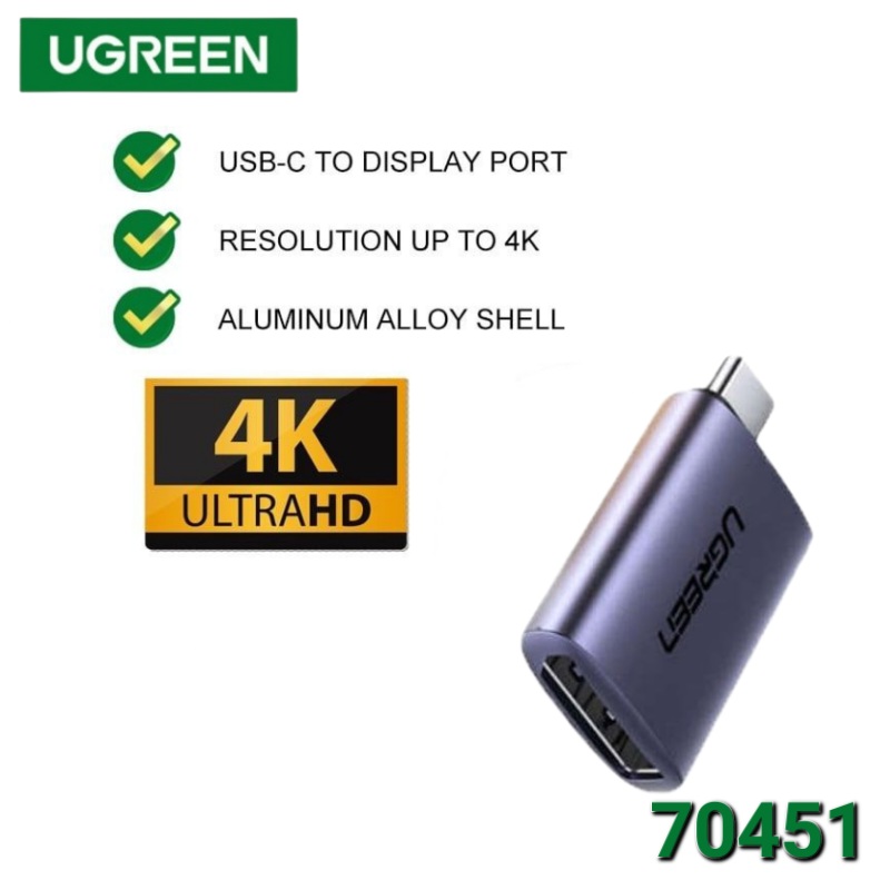 TIPO C A DISPLAY ADAPTADOR 4K 6A HZ UGREEN