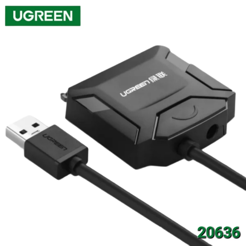 ADAPTADOR USB 3.0 A SATA III CON UASP UGREEN