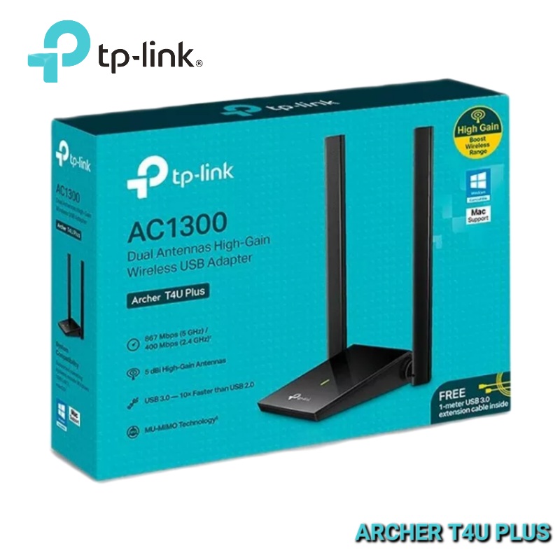 USB WIFI AC 1300 DOBLE BANDA TP LINK ARCHER T4U PLUS