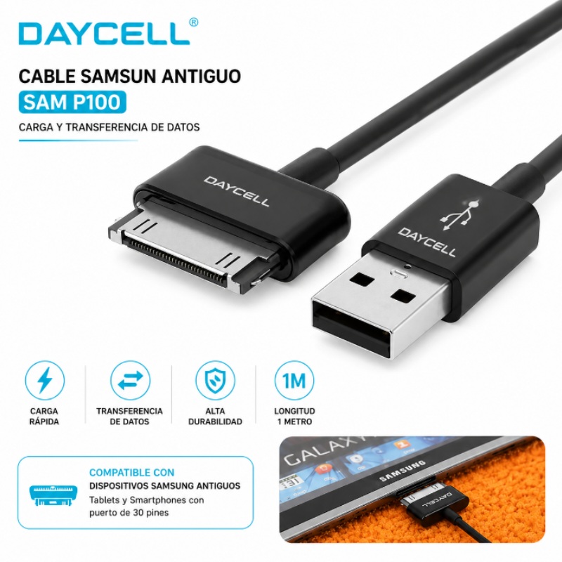 CABLE SAMSUN ANTIGUO DAYCELL SAM P100