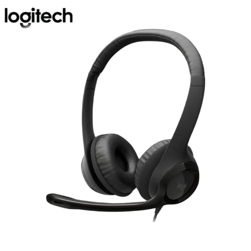 AUDIFONO C/MICROF  BLACK LOGITECH H390 USB