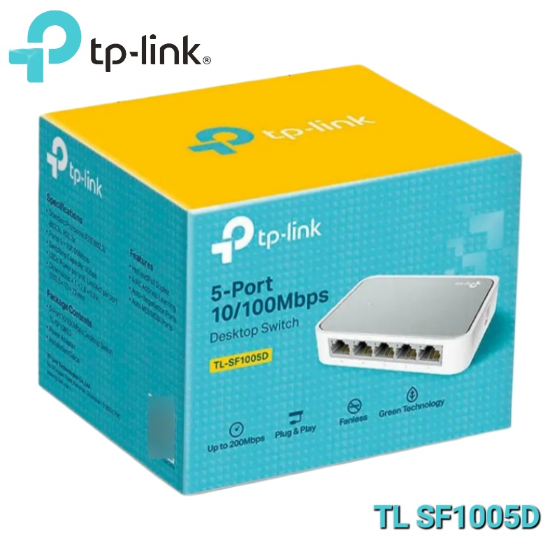 SWITCH 5P 10/100 TP LINK TL-SF1005D