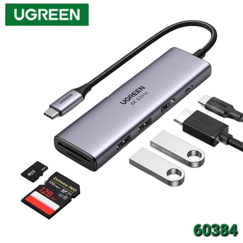 MULTIPUERTO 6 EN 1 UGREEN