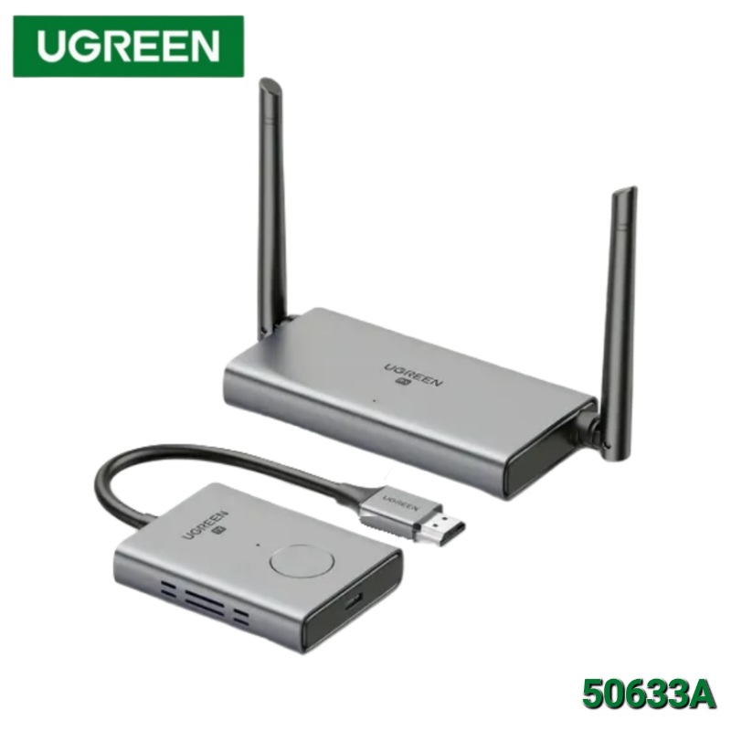 EXTENDER HDMI INALAMBRICO 50M TRANSMISOR Y RECEPTOR UGREEN