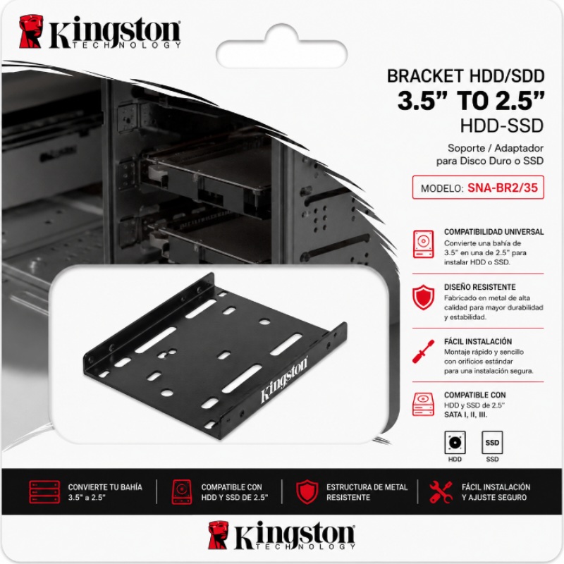 BRACKET HDD/SDD 3.5 TO 2.5 HDD-SSD