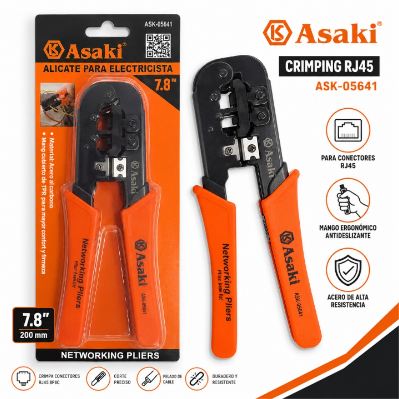CRIMPING RJ45 ASAKI ASK-05641