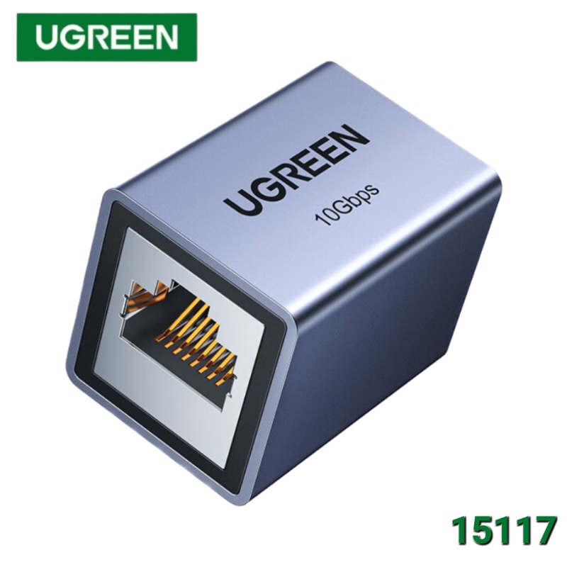 EMPALME RJ45 CAT7 10GB SPACE GRAY UGREEN