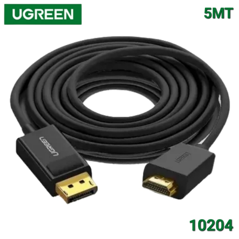 CABLE DISPLAY PORT A HDMI 4K 5 MTS UGREEN