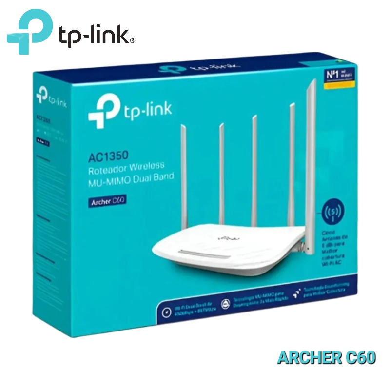 ROUTER 5 ANTENAS TP LINK ARCHER C60