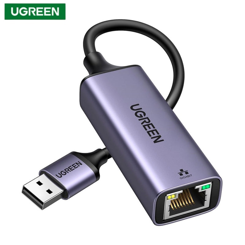 ADAPTADOR USB A RED RJ45 GIGABIT CHIP AX88179 UGREEN