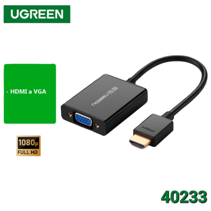 CONVERTIDOR HDMI A VGA UGREEN
