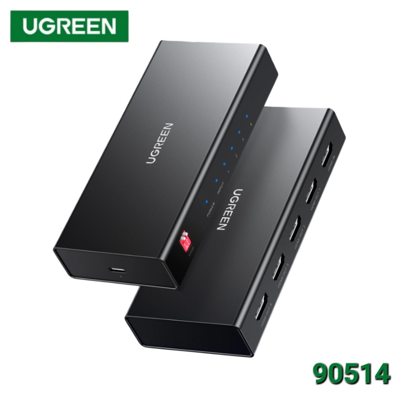 SPLITER HDMI 2.0 18 GBPS 1 X 4 4K 60HZ UGREEN