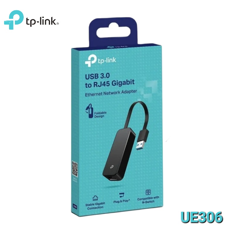 USB LAN GIGABIT BLACK TP LINK UE306