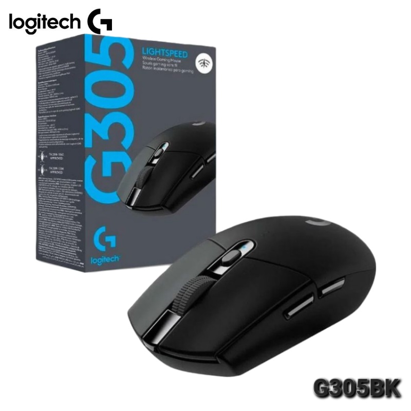 MOUSE GAMER G305 LIGTHSPEED BLACK WIRELESS LOGITECH G
