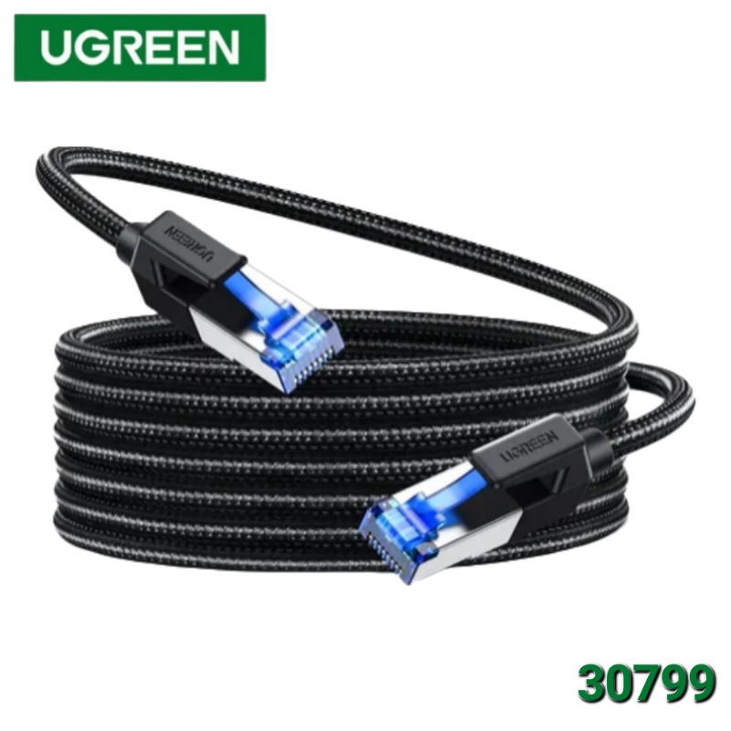 CABLE PATCH CORD CAT 8 40GBPS 15M UGREEN