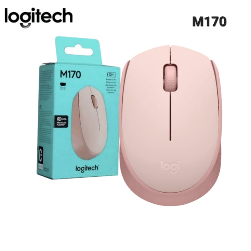 MOUSE LOGITECH M170 WIRELESS ROSE