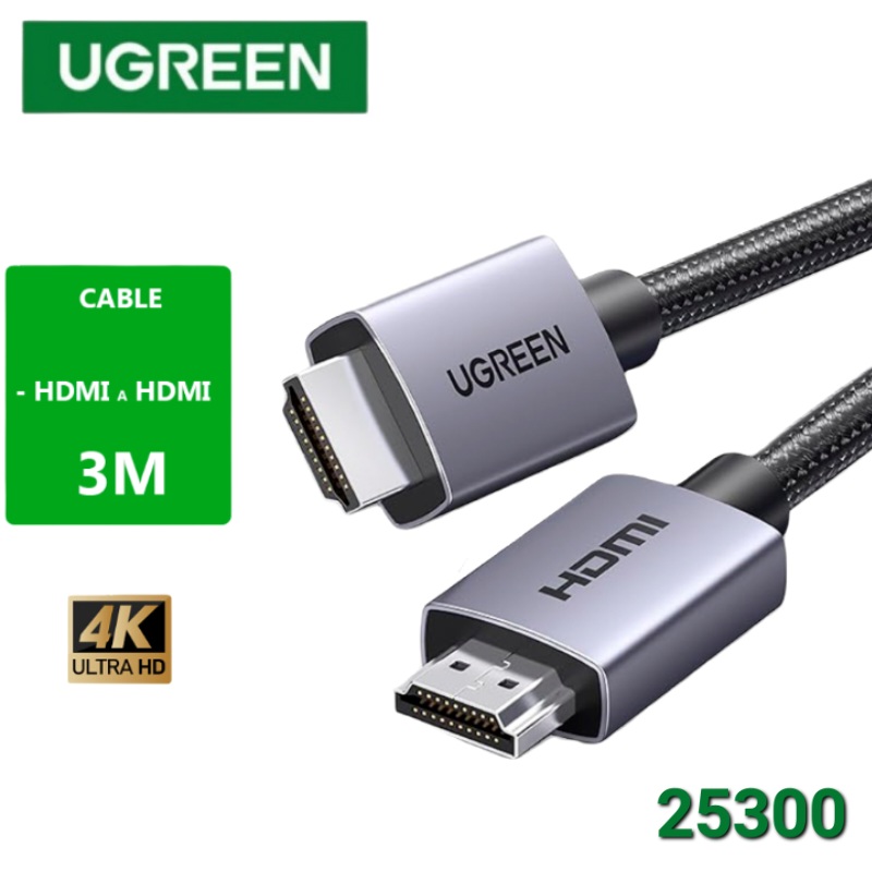 CABL HDMI 2.0 3 MTS 4K 60HZ UGREEN