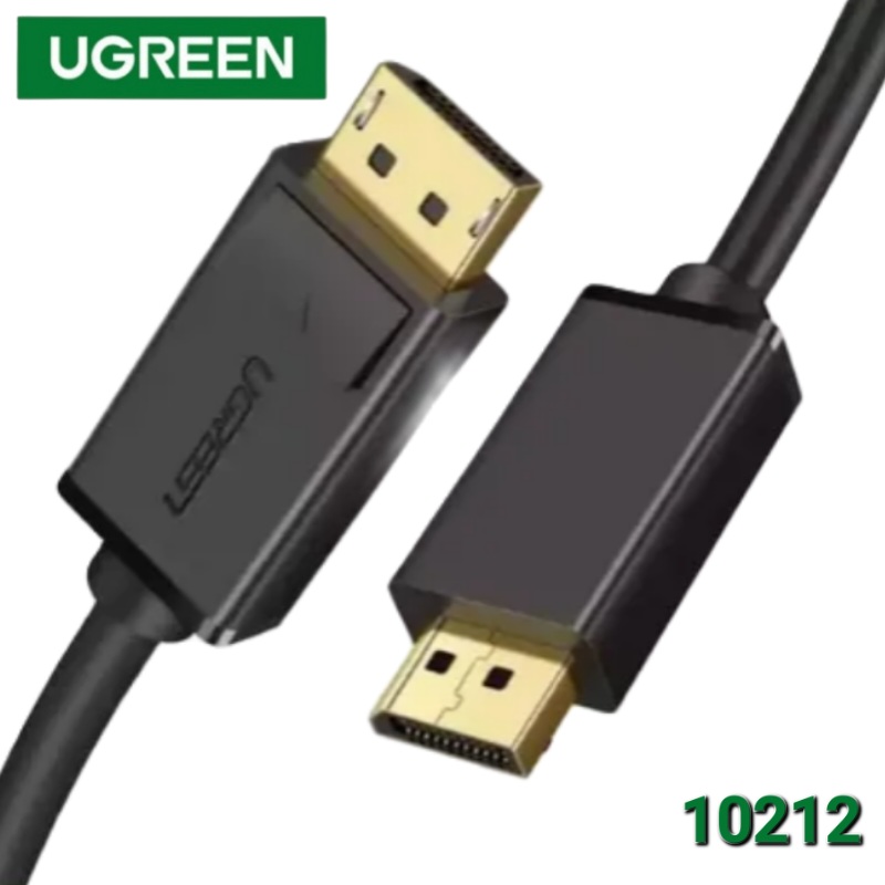 CABLE DISPLAY PORT 3 M BLACK UGREEN
