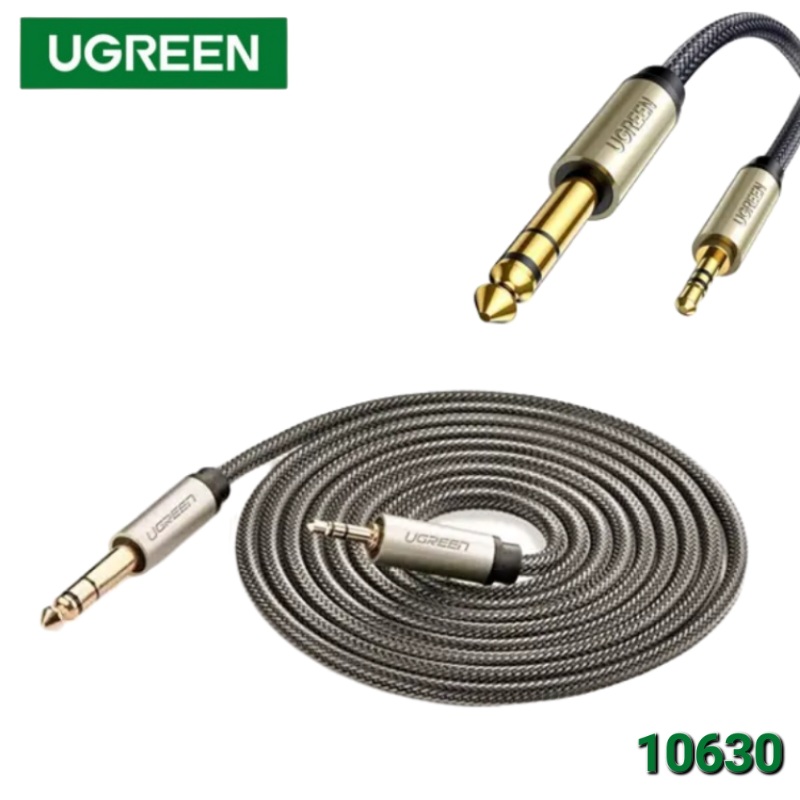 CABLE DE AUDIO 3.5MM A 6.35MM TRS STEREO 5M UGREEN