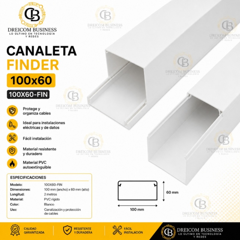 CANALETA FINDER 100X60 100X60-FIN
