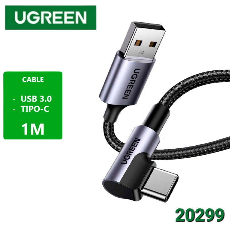 CABLE USB C 3.0 CARGA RAPIDA 1 M UGREEN